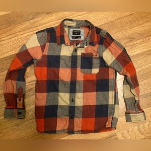 Boy’s Quicksilver Button-Up Shirt, size 7